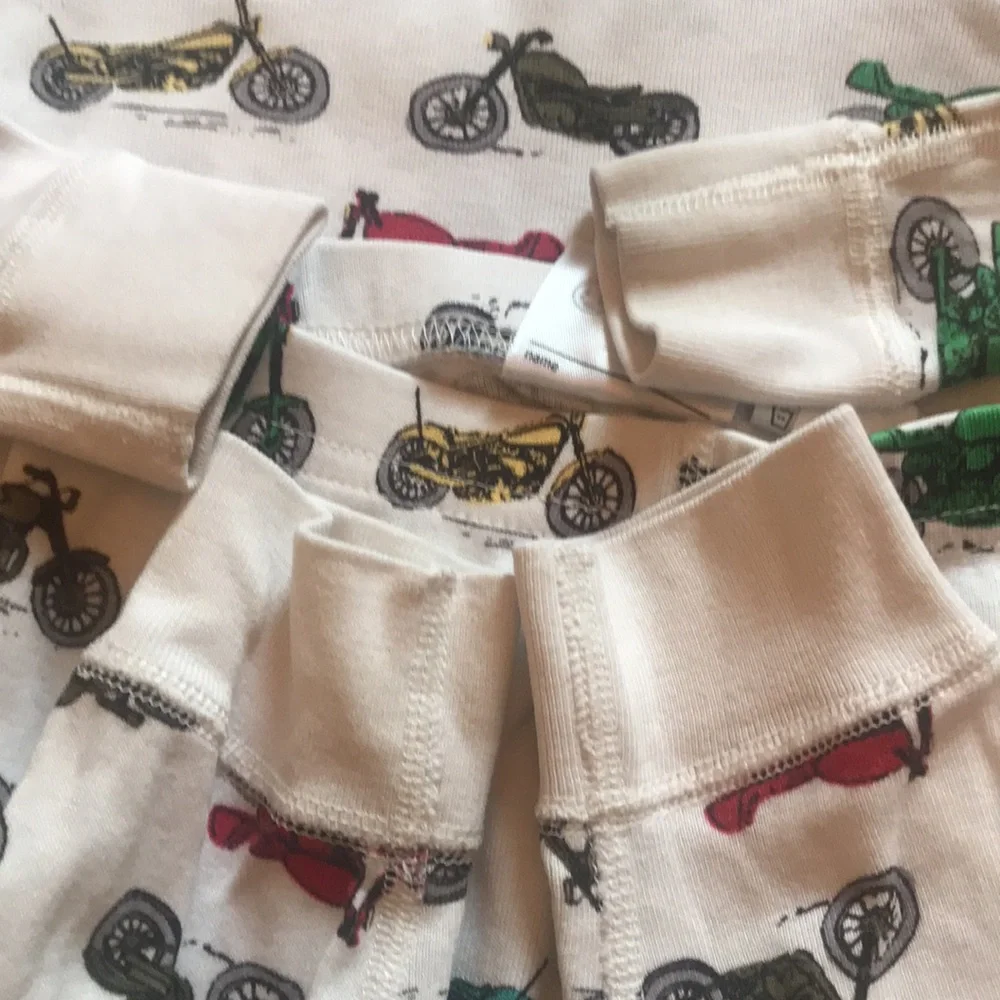 Hanna‎ Andersson motorcycle jammies 80
